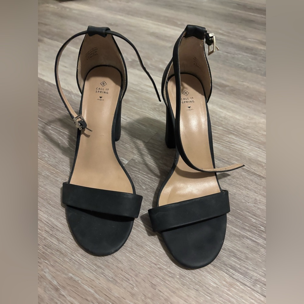 Black heels